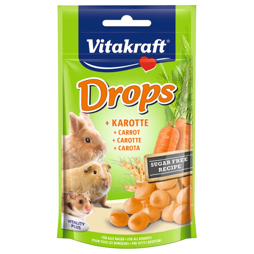 Vitakraft Carrot Drops 75g