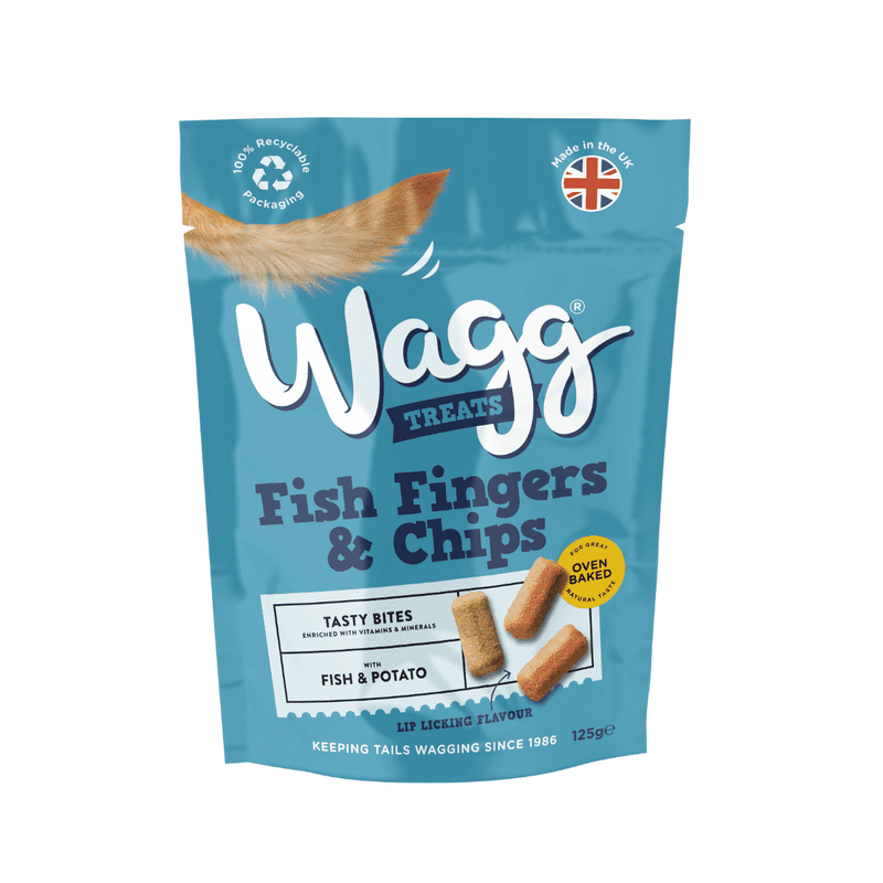 Wagg Fish Finger & Chips Dog Treats
