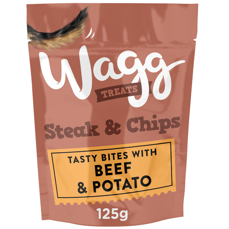 Wagg Steak & Chips with Beef & Potato