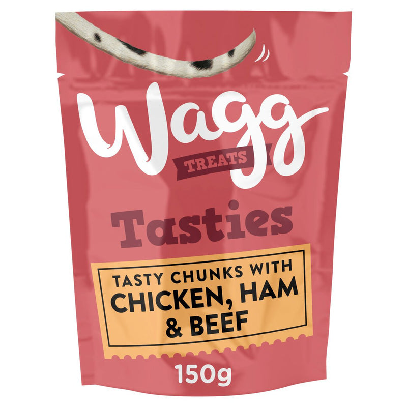Wagg Tasties with Chicken, Ham & Beef