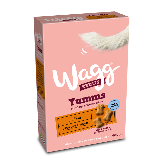 Wagg Yumms Chicken Crunchy Dog Biscuits