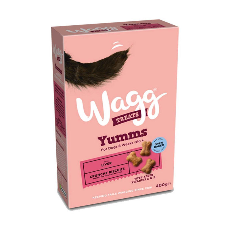 Wagg Yumms Liver Crunchy Dog Biscuits