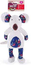 Rosewood Maisie Mouse Soft Plush Dog Toy