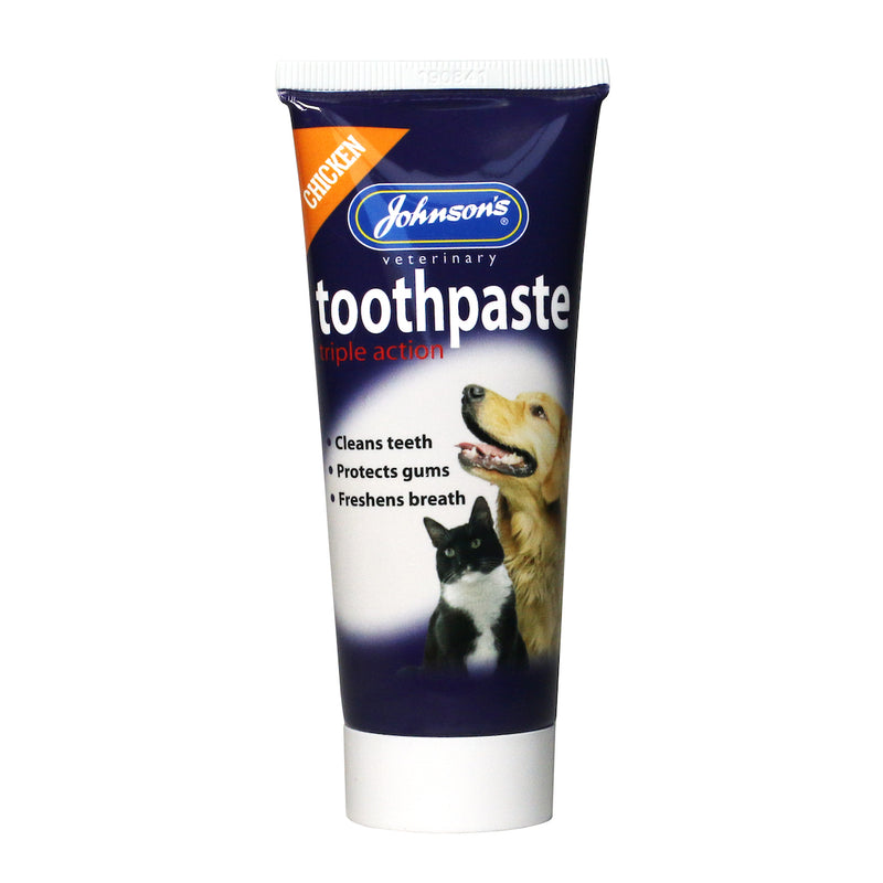 Johnson's Triple Action Toothpaste for Dogs & Cats