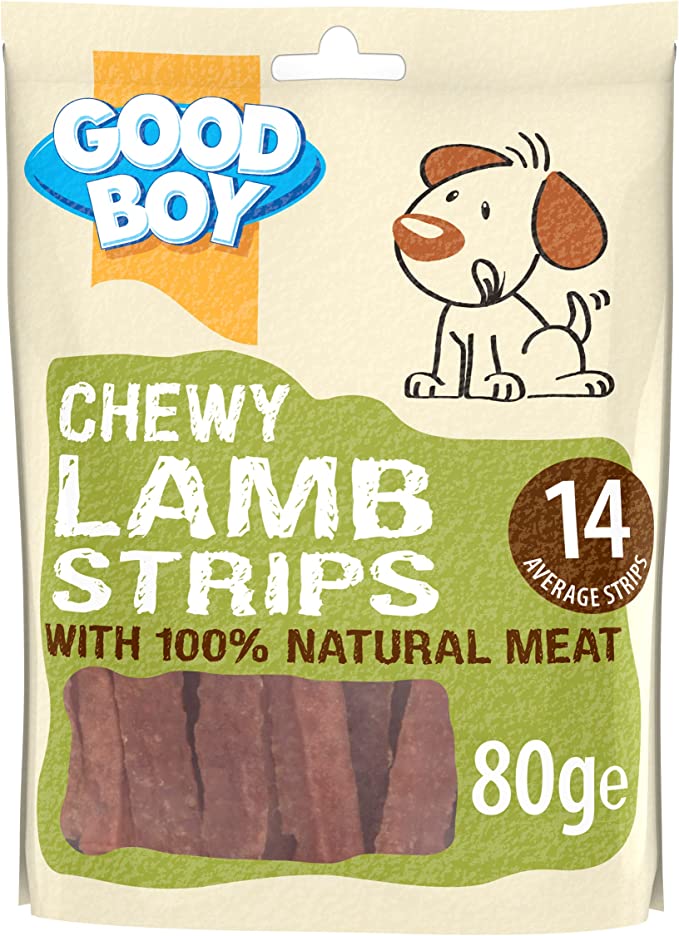 Good Boy Pawsley Chewy Lamb Strips