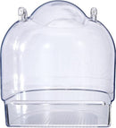 Trixie Clear Plastic Attachable Bird Bath