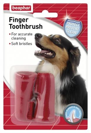 Beaphar Finger Toothbrush Twin Pack-Package Pets