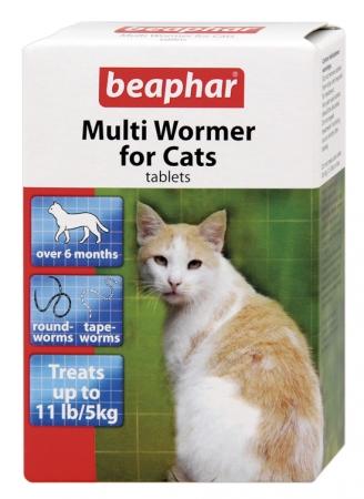 Beaphar Multi Worming Tablets for Cats-Package Pets