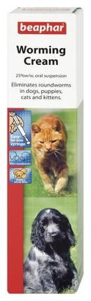 Beaphar Worming Cream for Cats & Dogs - 18g-Package Pets