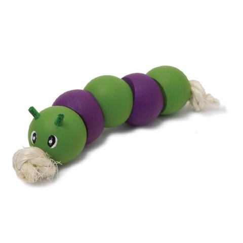 Boredom Breaker Woodies Caterpillar Small Animal Toy-Package Pets