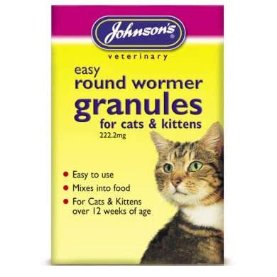 Johnson's Easy Wormer Granules Cat & Kitten