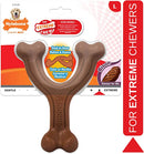 Nylabone Extreme Dog Wishbone Bison