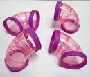 Fantazia Hamster Cage Curved Glitter Tubes-Package Pets