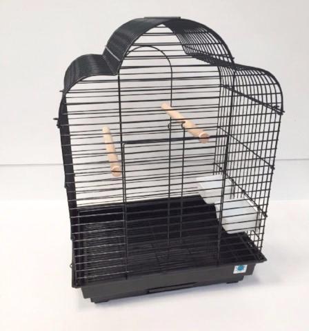 Gabby Large Bird Cage For Cockatiels - Black-Package Pets