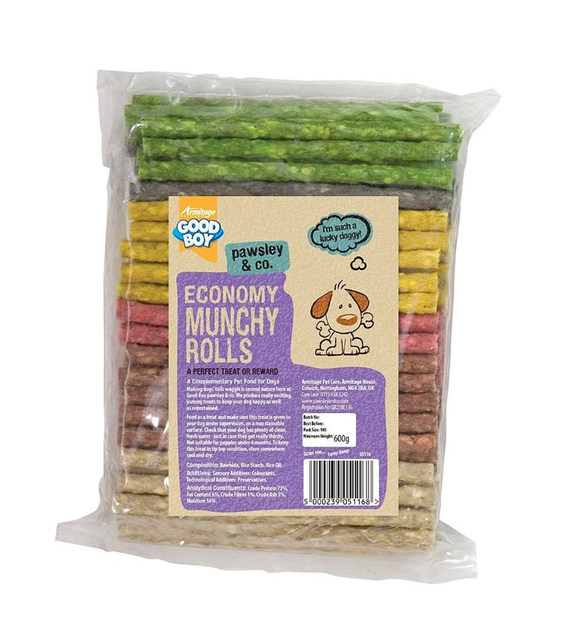 Good Boy Economy Munchy Chew Rolls Pack Of 100-Package Pets