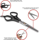 Mikki Classic Double Thinning Scissors for Dogs and Cats