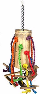 Happy Pet Bamboo Puzzle Parrot Toy-Package Pets