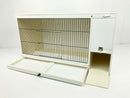 UPVC Plastic Budgie Breeding Cage with Nest Box Door 30" x 14.5" x 16"