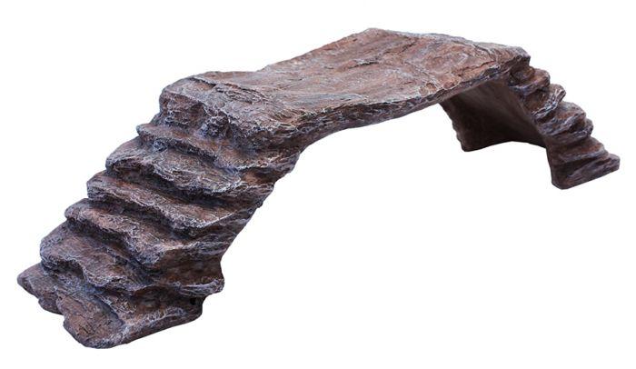 Samdstone Ramp Komodo Large Basking Platform Ramp Brown, Grey 42 x 14 x 15 cm