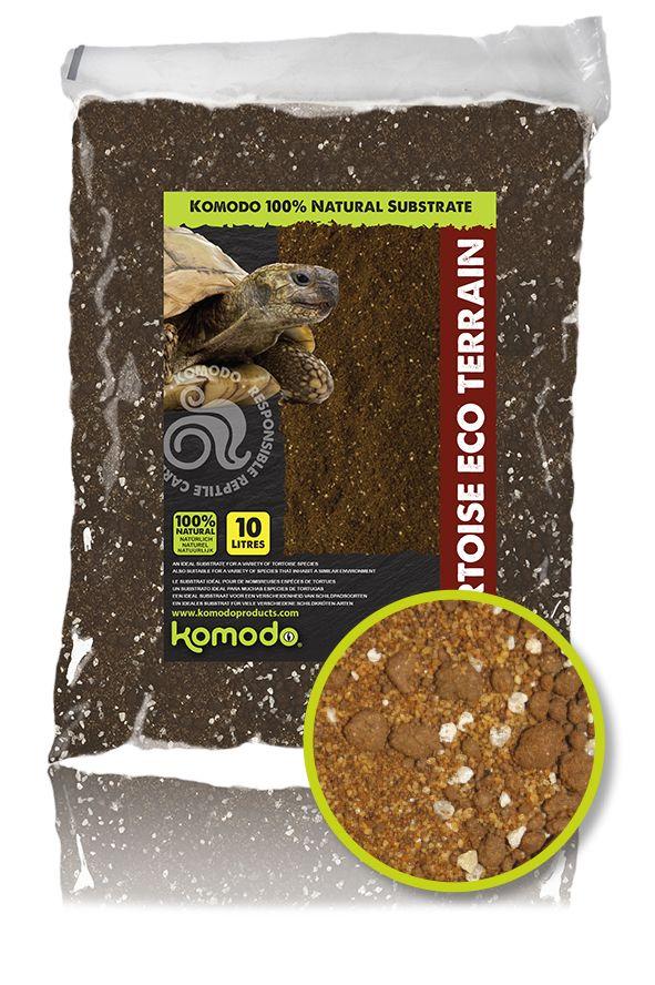 Komodo Tortoise Eco Terrain - 10L-Package Pets