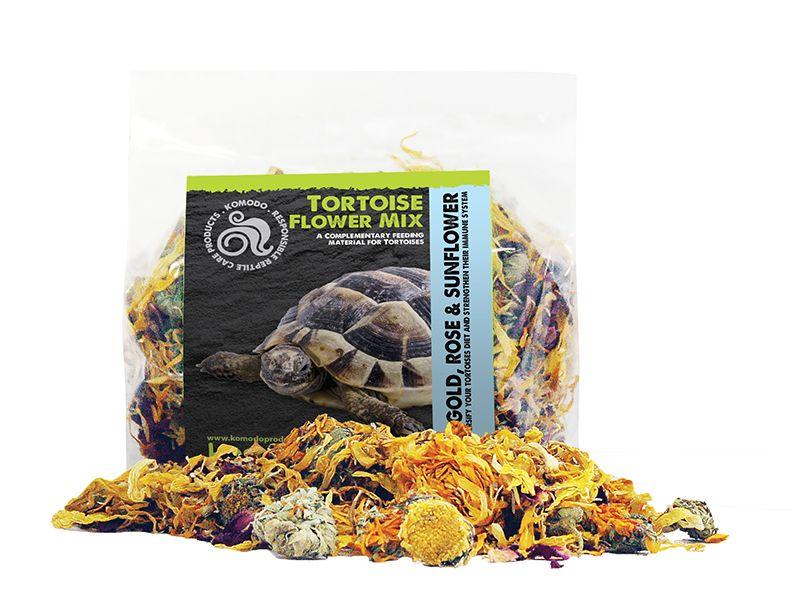 Komodo Tortoise Flower Mix - 60g-Package Pets