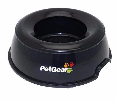 Non Spill Dog Bowl With Detachable Rim-Package Pets