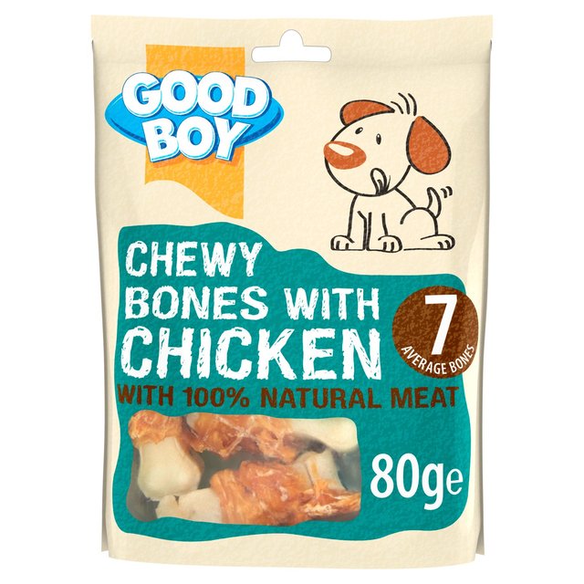 Good Boy Pawsley Chewy Bones With Chicken 80g