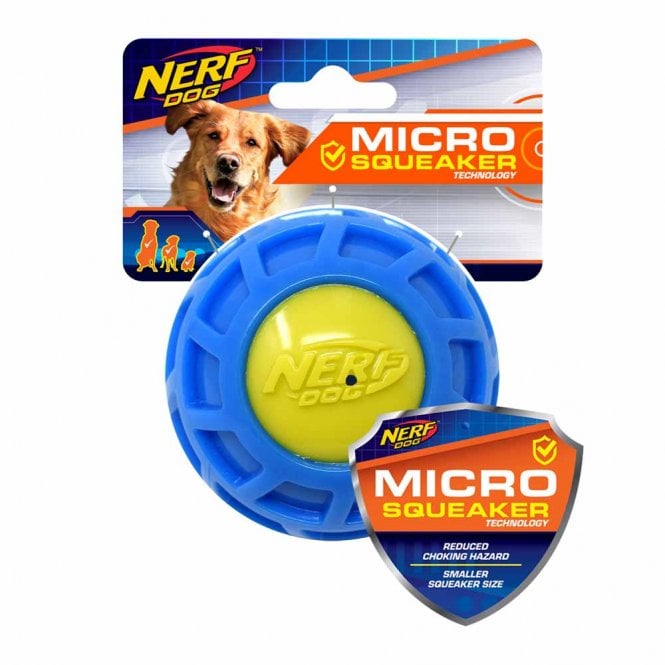 Nerf Dog Micro Squeaker Ball Small