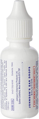 Johnson's Ear Drops for Dogs & Cats 15ml