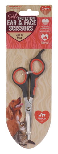 Rosewood Soft Protection Grooming Pet Ear & Face Safety Scissors