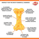 Nylabone Extreme Texture Cheese Dog Bone