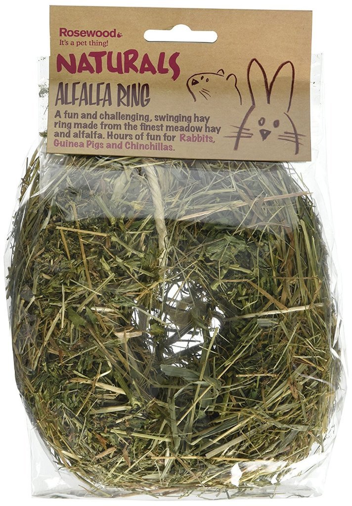Rosewood Alfalfa Ring Edible Tunnel & Burrow-Package Pets