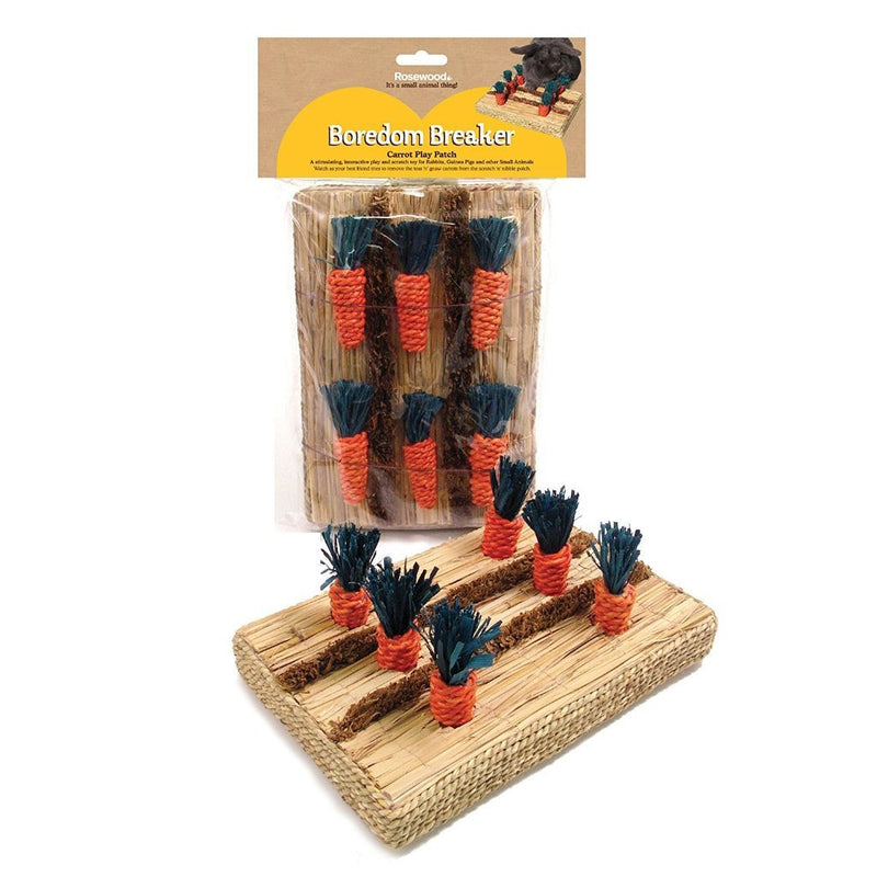 Rosewood Boredom Breaker Carrot Play Patch-Package Pets