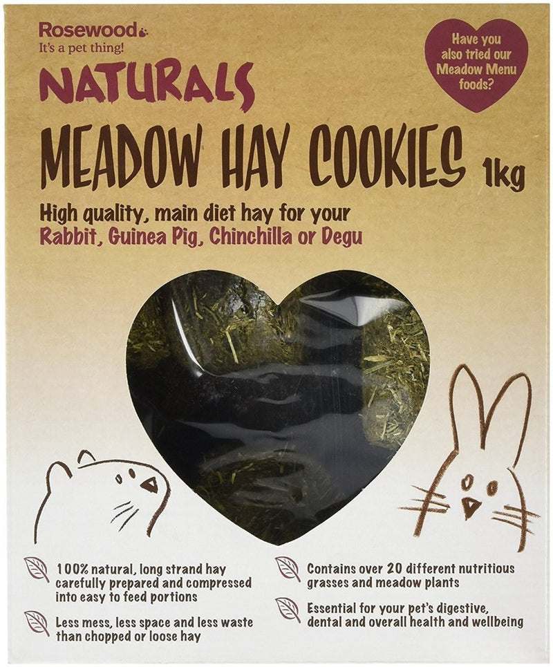 Rosewood Naturals Meadow Hay Cookies - 1 kg-Package Pets