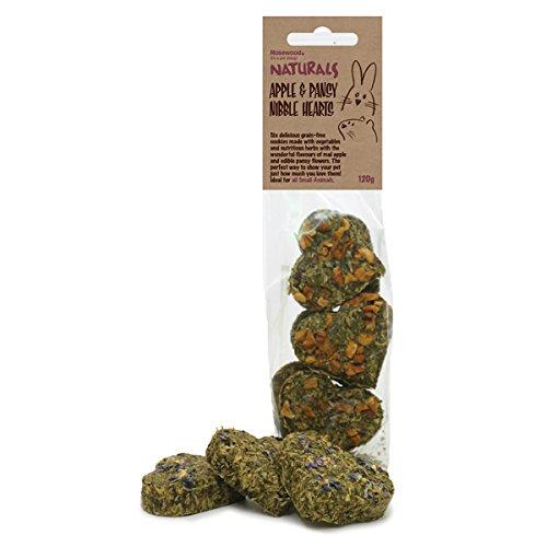 Rosewood Naturals Small Animal Apple & Pansy Treats-Package Pets