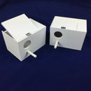 UPVC Plastic Large Nesting Box for Finch, Budgie & Lovebirds 8"