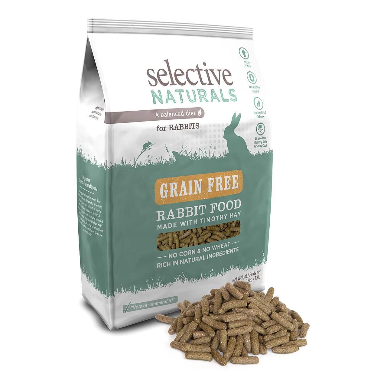 Supreme Science Selective Adult Rabbit Food Grain Free 1.5kg