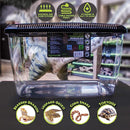 Komodo Plastic Terrarium - 39 x 25 x 24.5cm