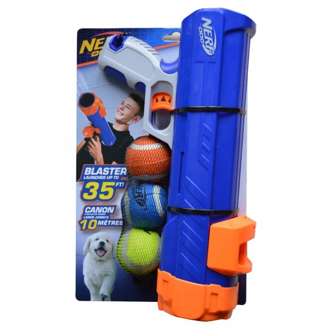 Nerf Dog Mini Tennis Ball Blaster