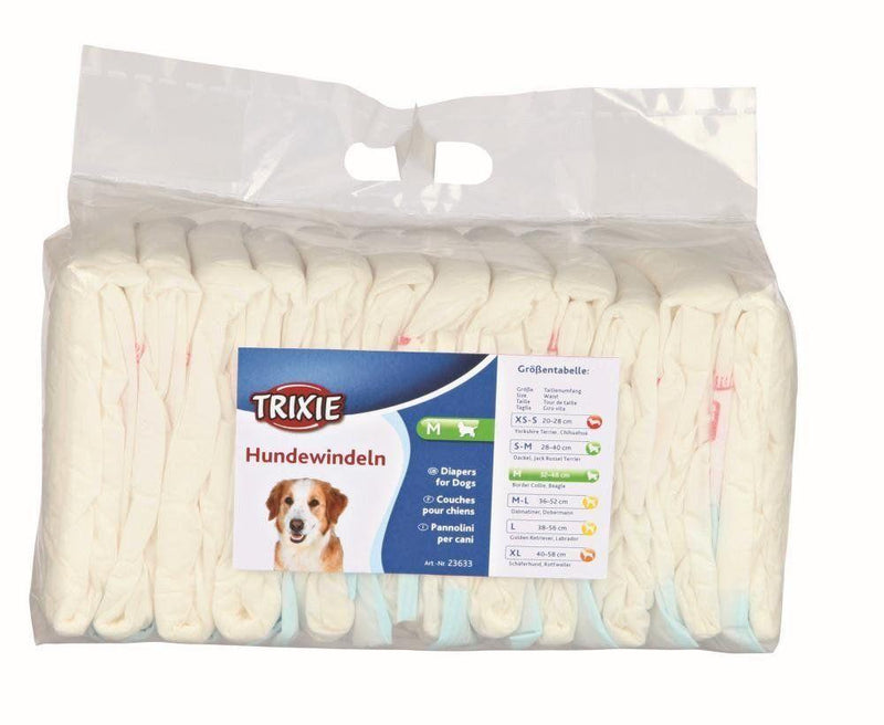 Trixie Female Disposable Dog Nappies - 5 Sizes-Package Pets