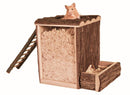 Trixie Large Wooden Digging Tower for Hamsters-Package Pets