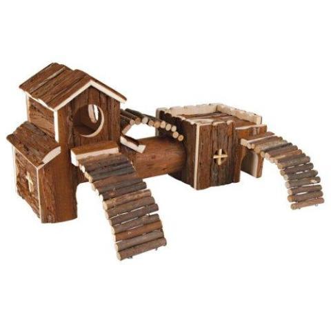 Trixie Natural Living Wood Frida Tunnel System