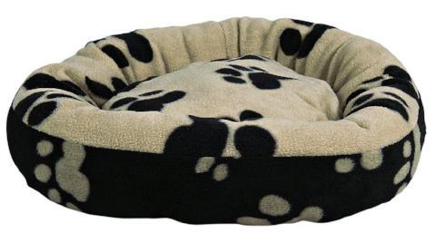 Trixie Sammy Cuddly Bed for Cats & Dogs - Beige & Black-Package Pets