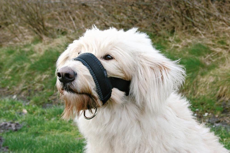 Trixie Soft Nylon Head Collar Dog Muzzle - L, XL, or XXL-Package Pets