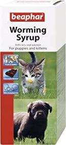 Beaphar Worming Syrup for Puppies & Kittens 45ml